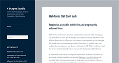 Desktop Screenshot of 4stagesstudio.com