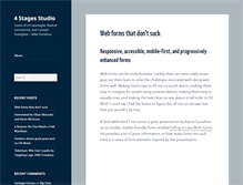 Tablet Screenshot of 4stagesstudio.com